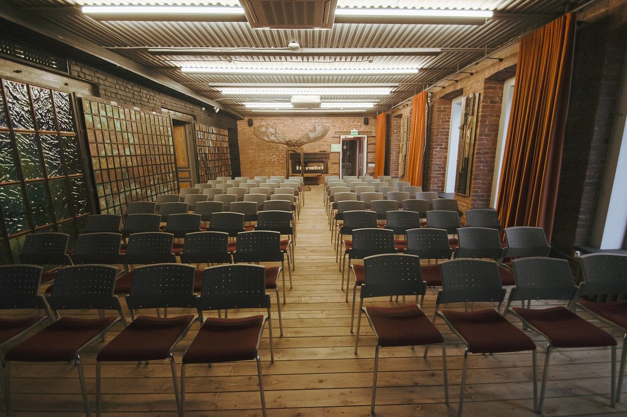 conference, lecture, hall